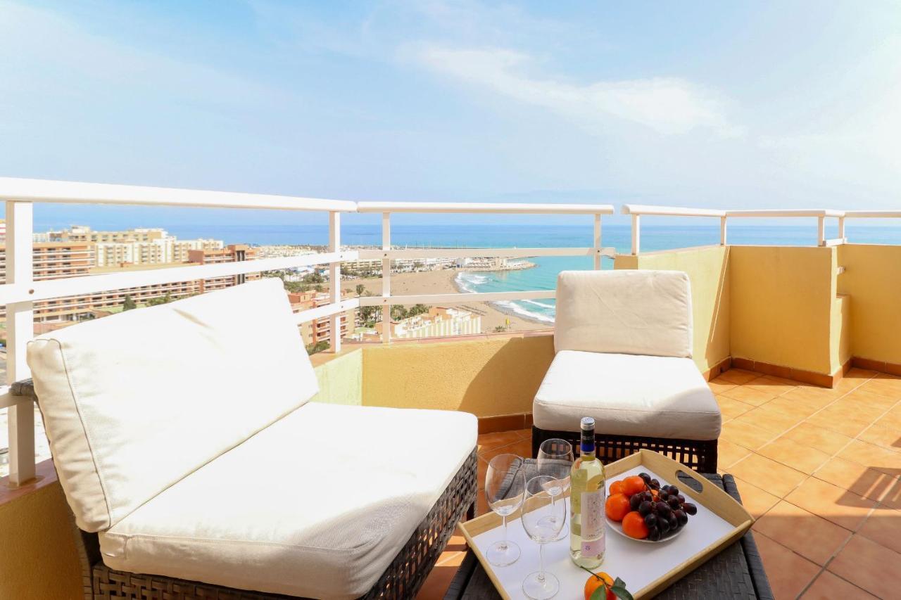 דירות בנאלמדנה Penthouse With Panoramic Views - Puerto Marina מראה חיצוני תמונה